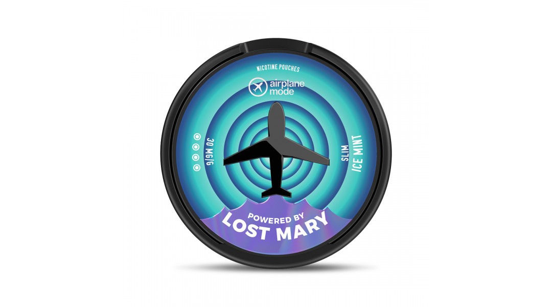 Airplane Mode (Powered By Lost Mary) Ice Mint Nicotine Pouch [30mg]