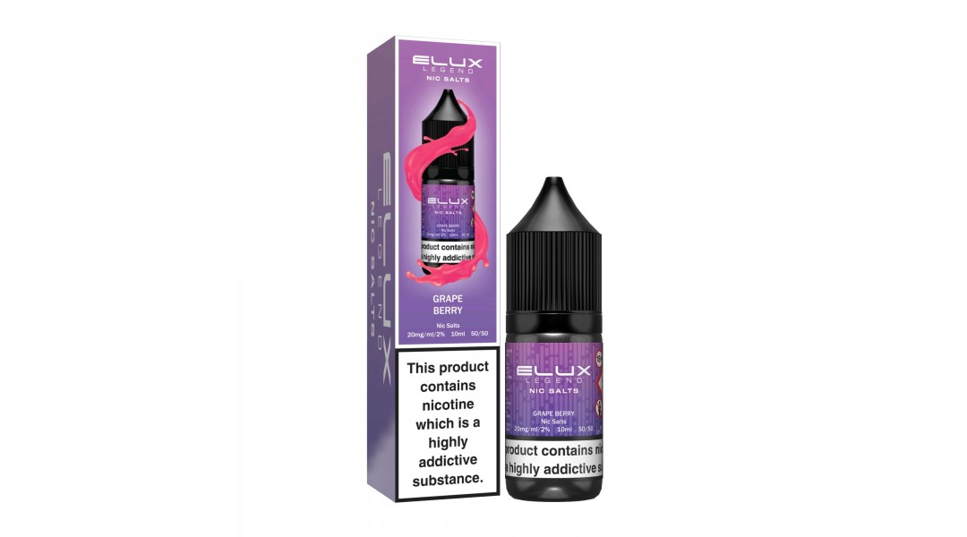 Elux - Nic Salt - Grape B...