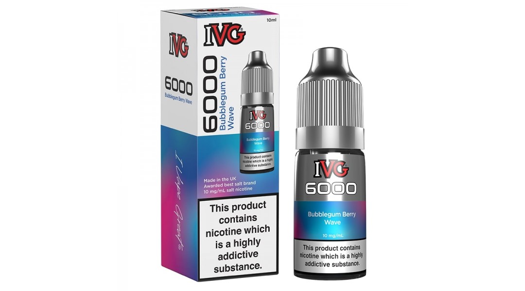 IVG 6000 - Nic Salt - Bub...